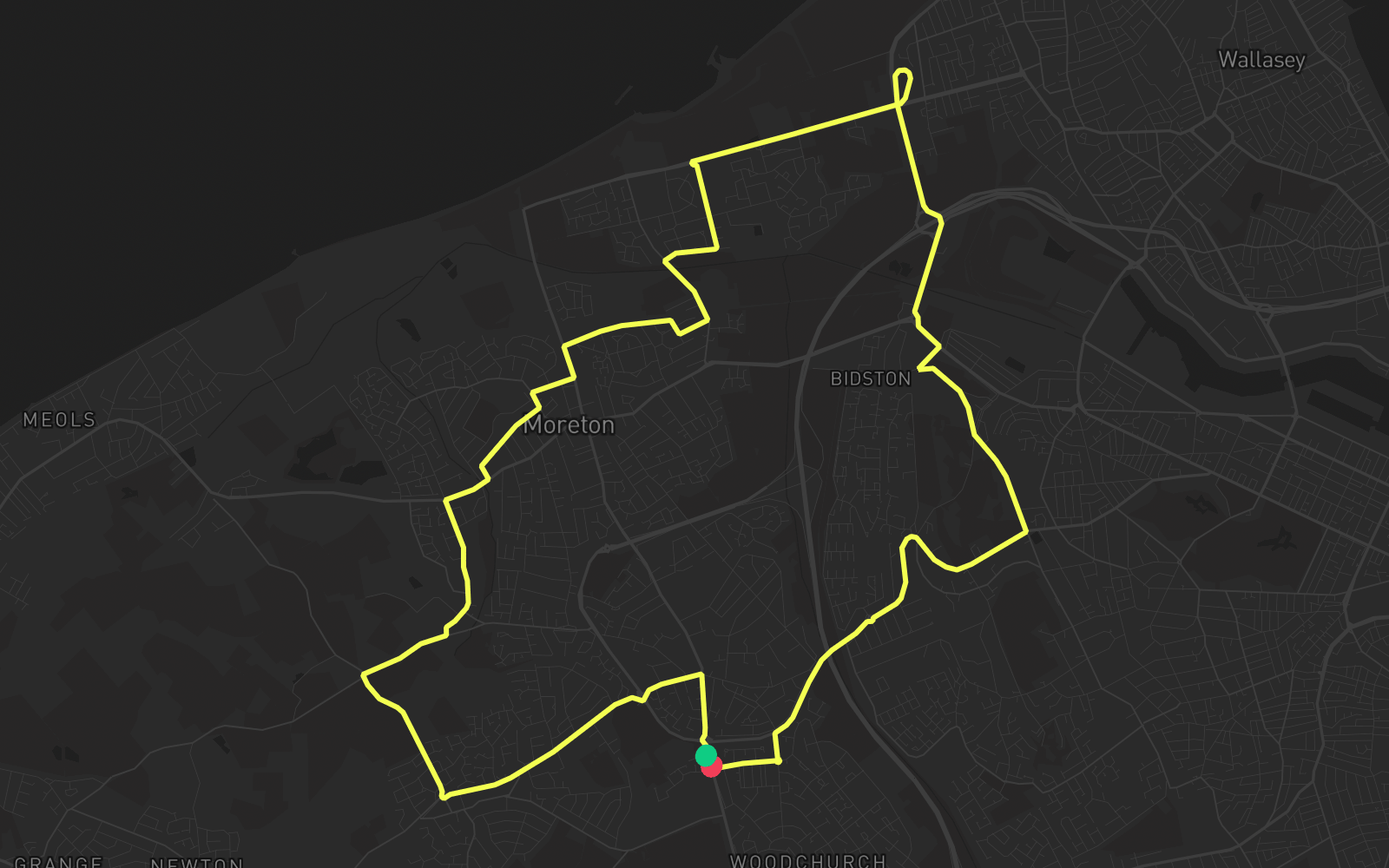 Route 5 route map