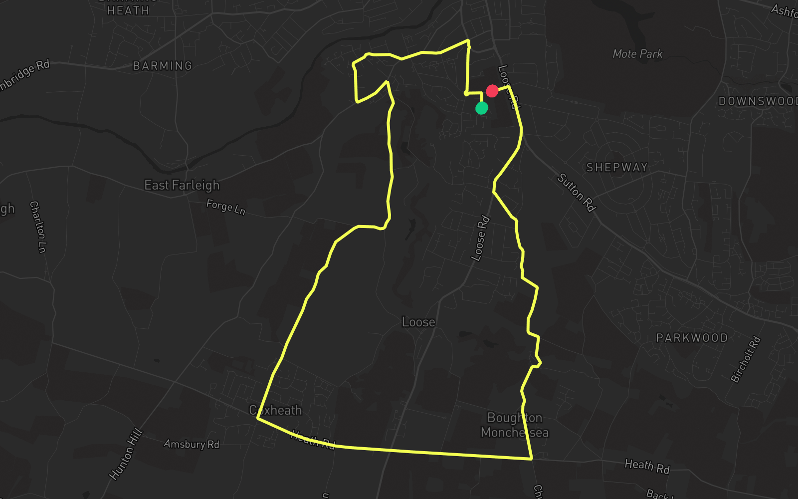 Route 3 route map