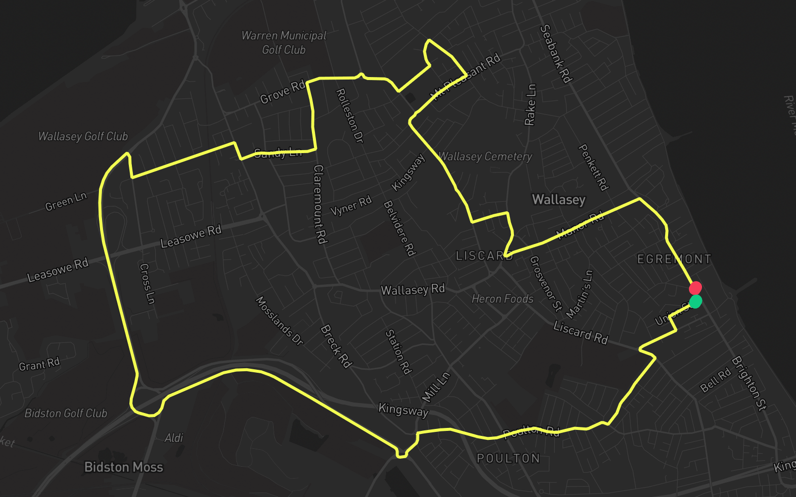 Route 3 route map