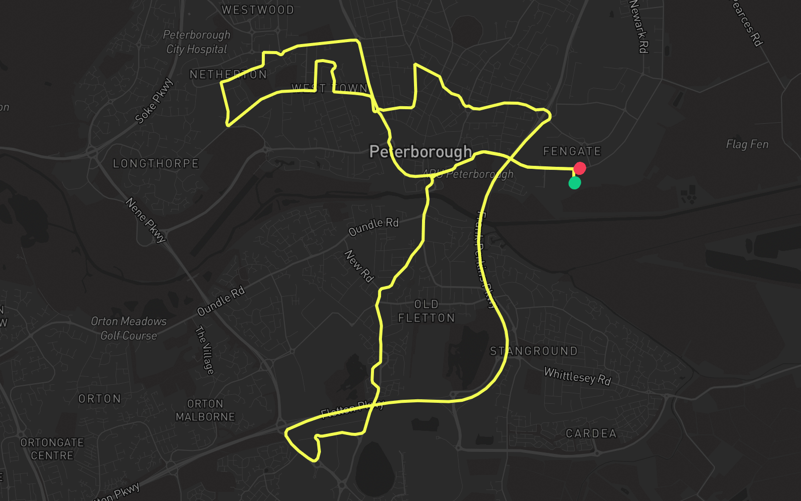 Route 5 route map