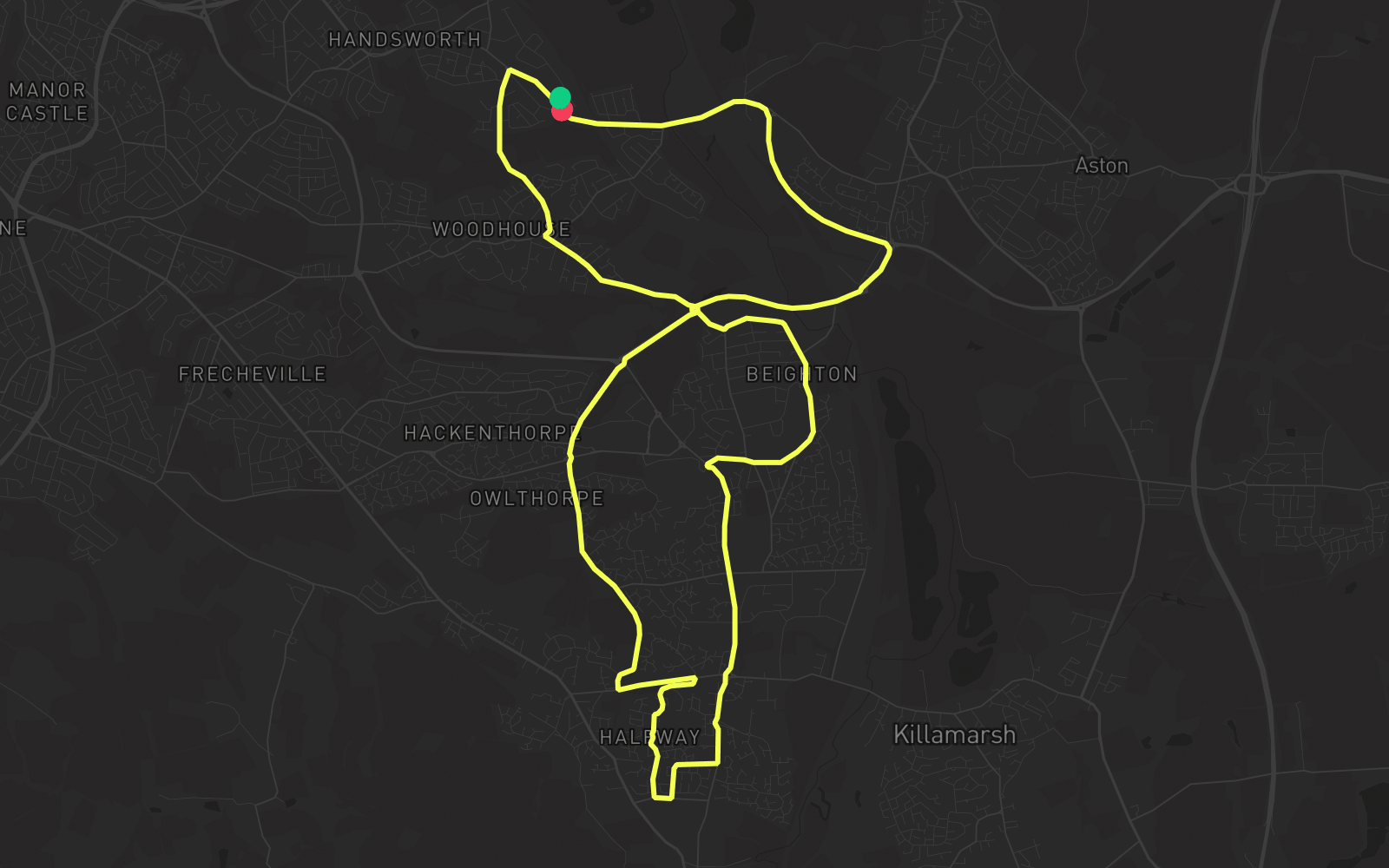 Route 5 route map