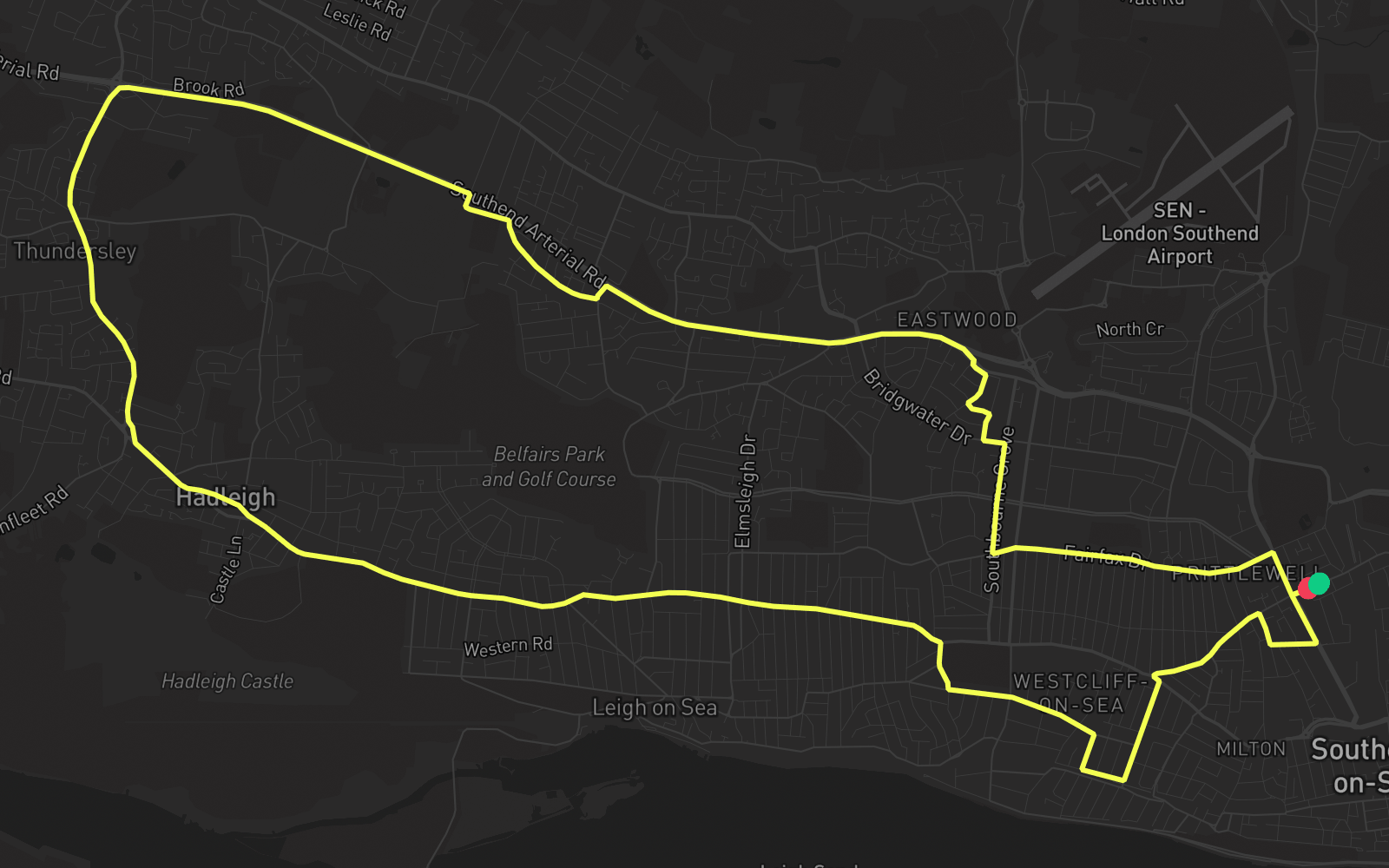 Route 2 route map
