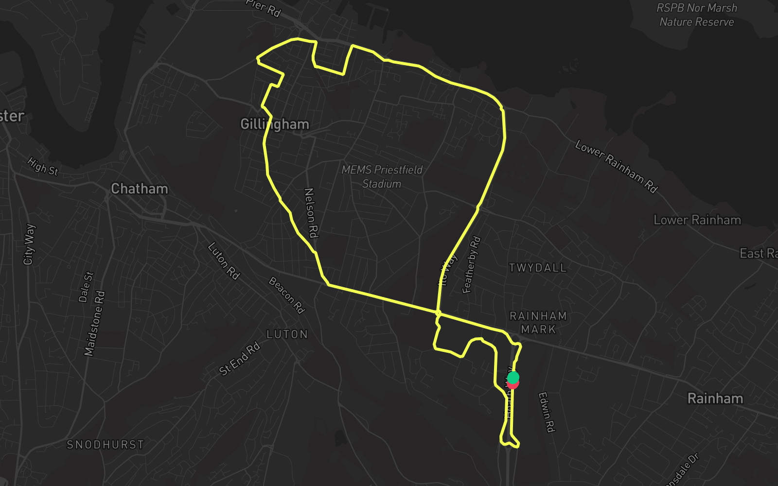 Route 3 route map