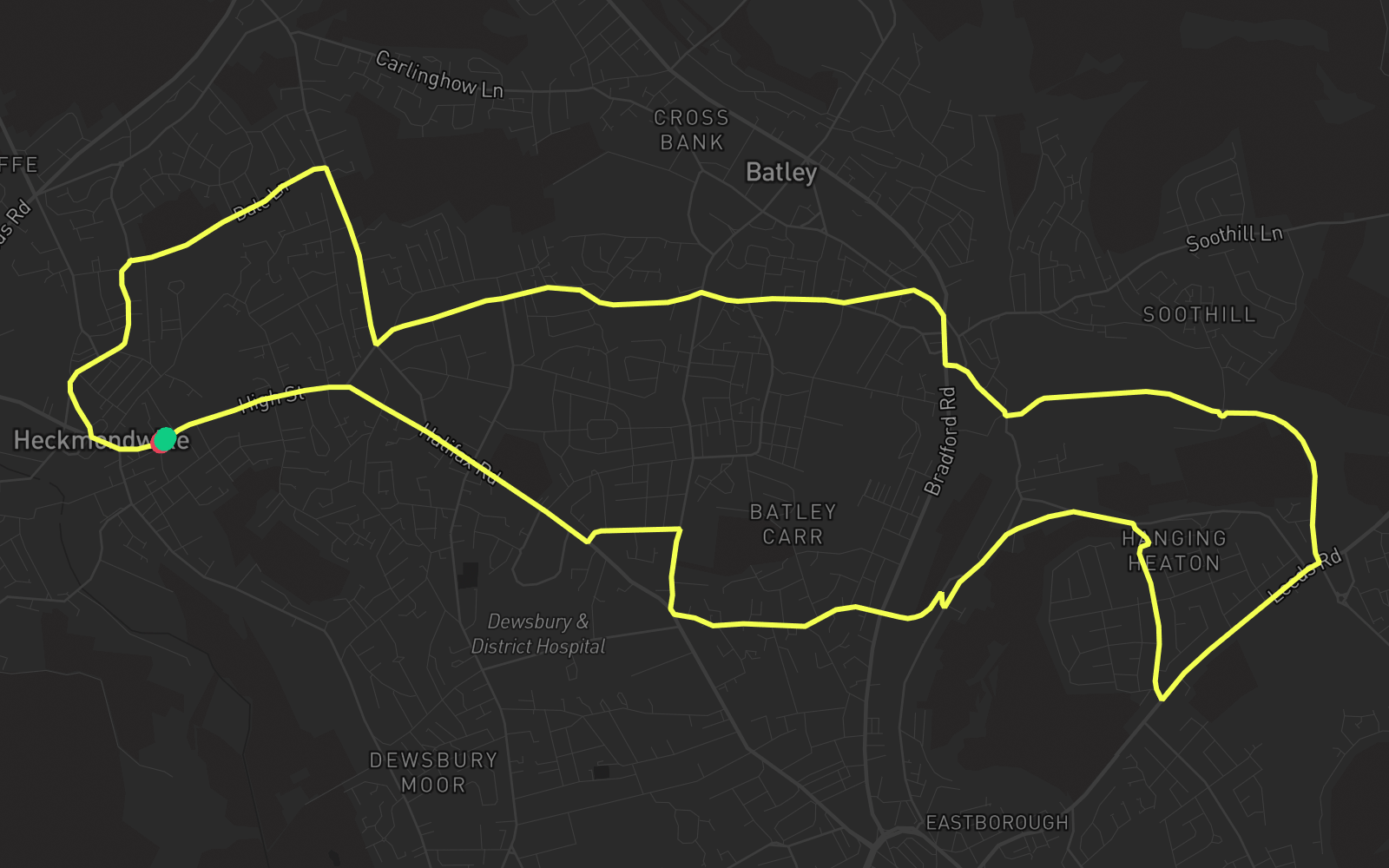 Route 2 route map