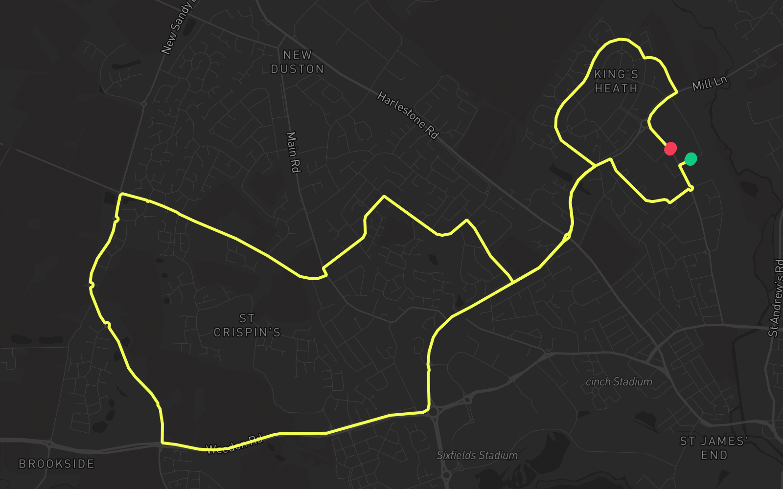 Route 4 route map
