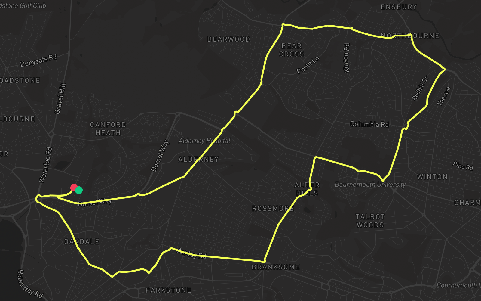 Route 2 route map