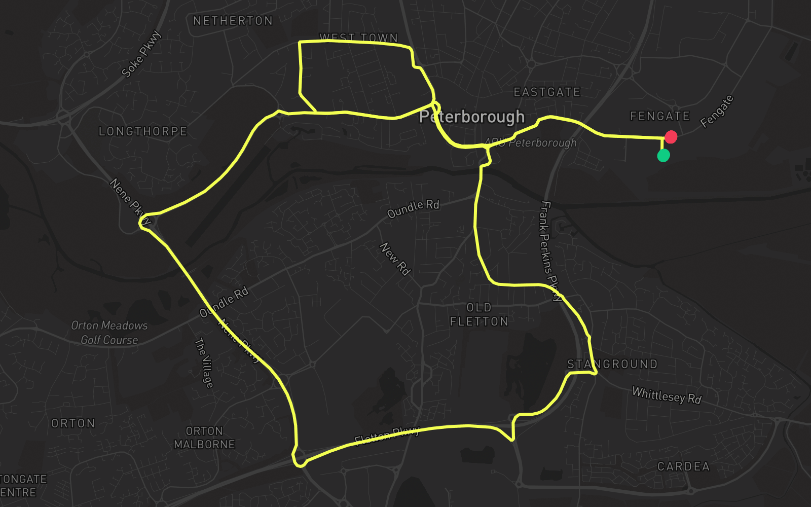 Route 3 route map