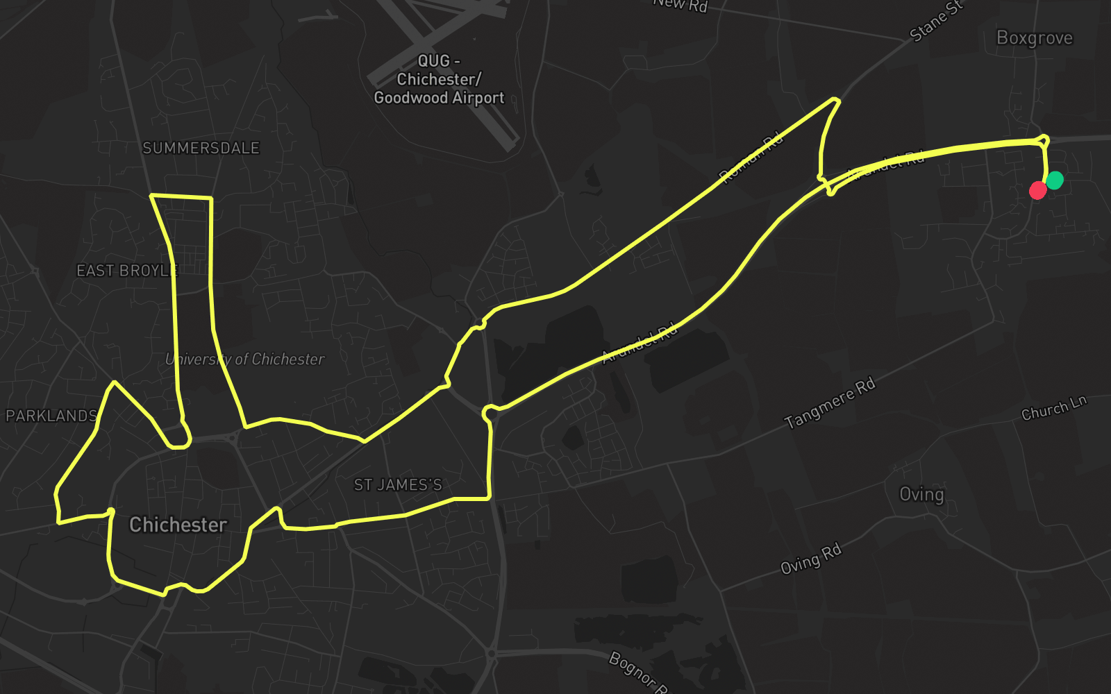 Route 3 route map