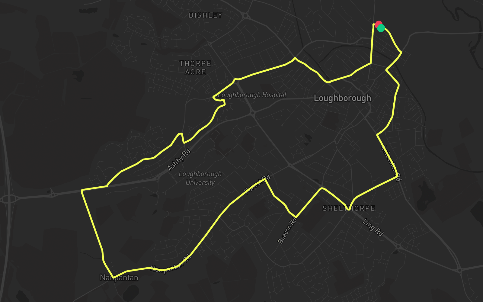 Route 3 route map