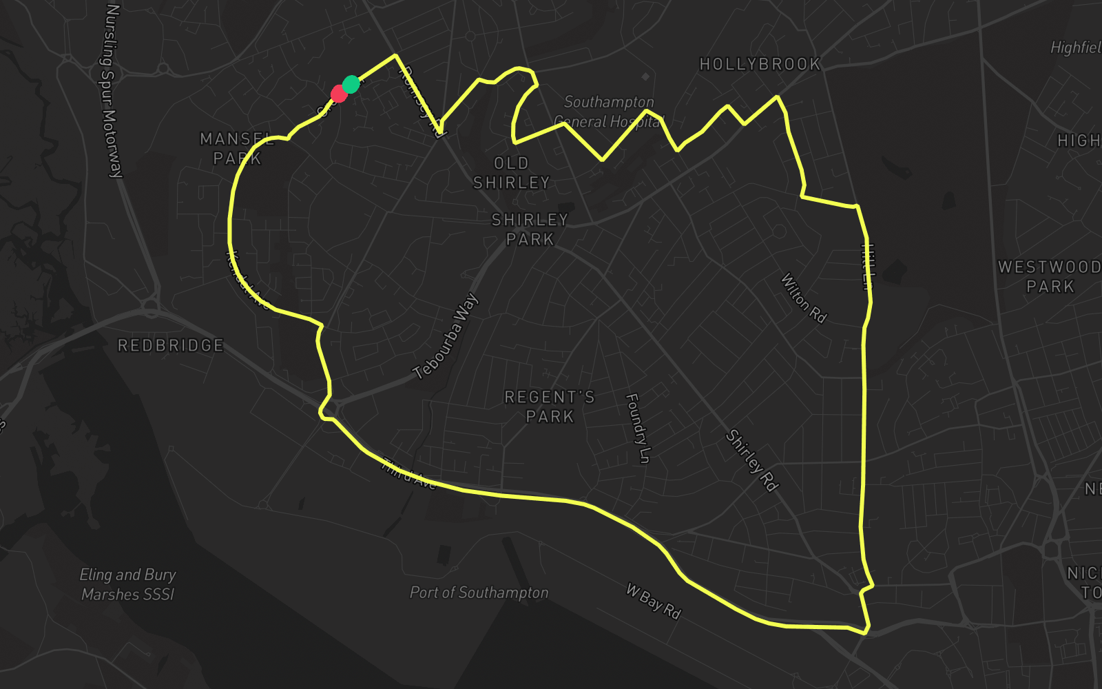 Route 3 route map