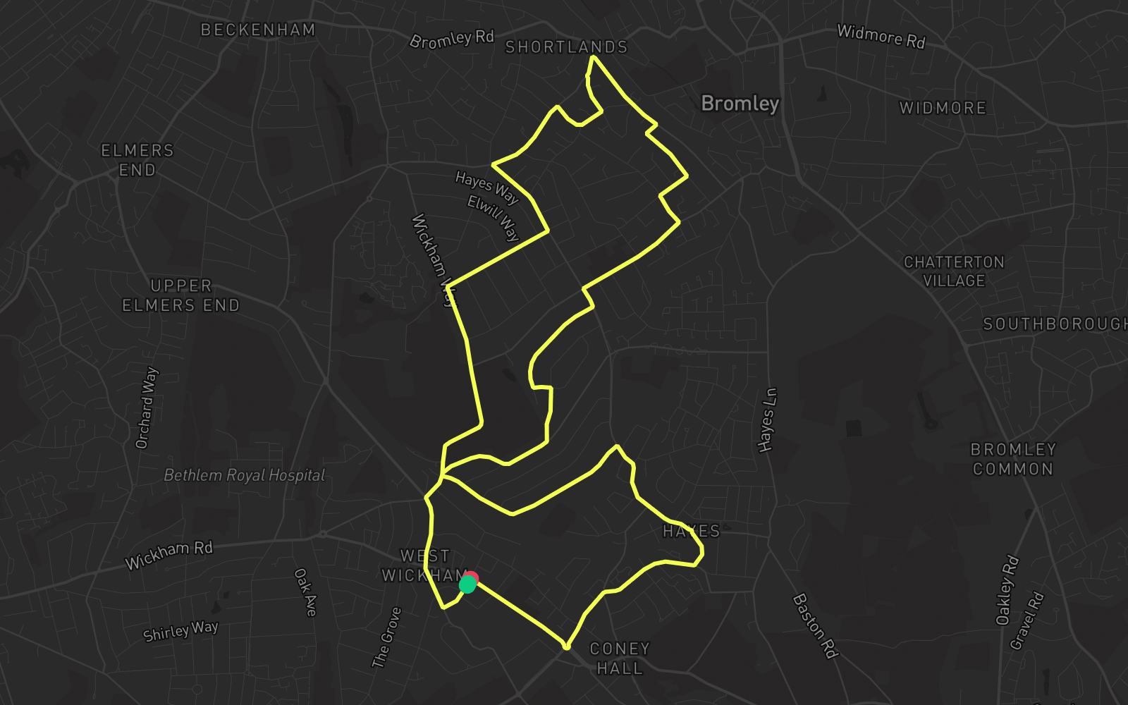 Route 3 route map