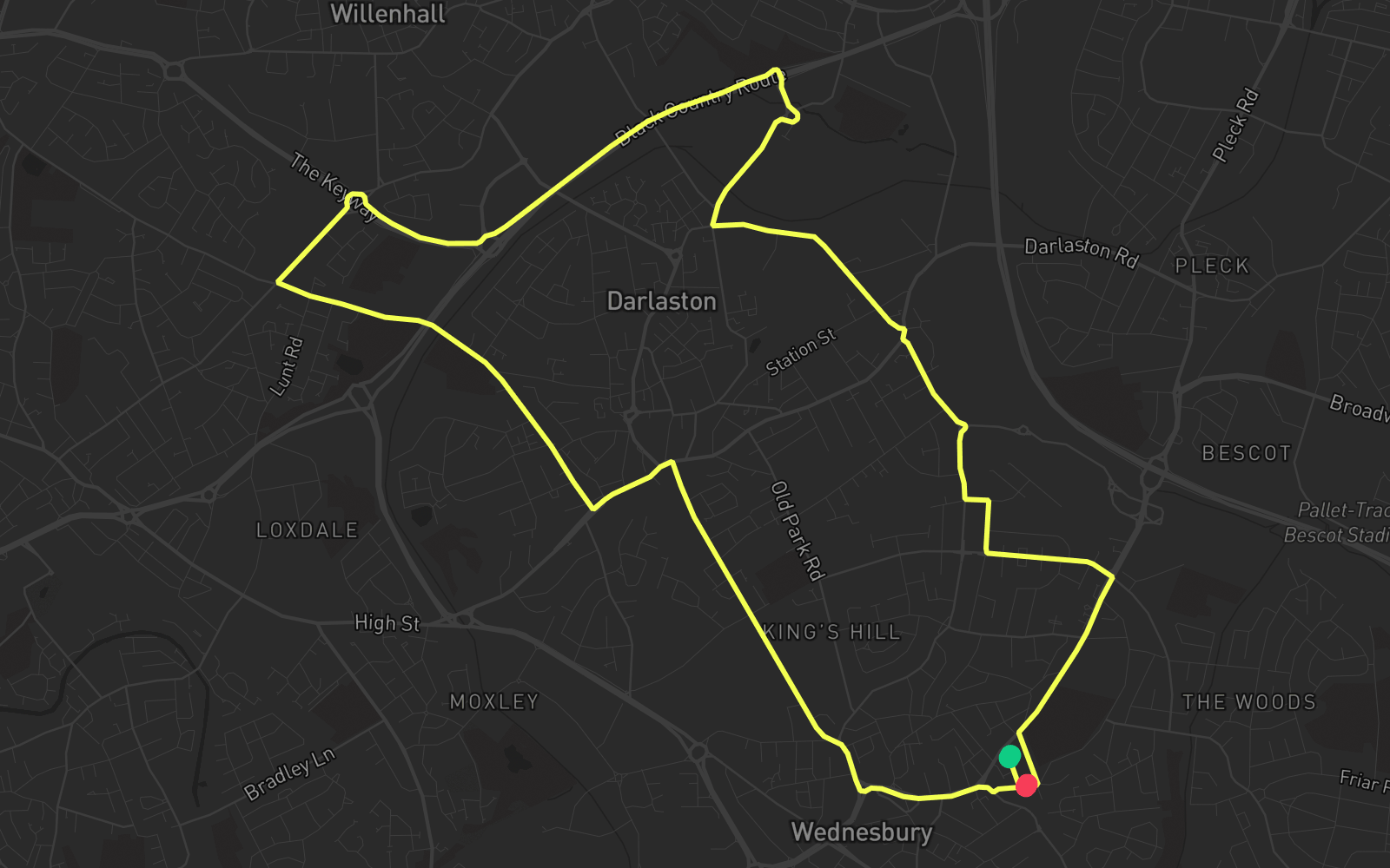 Route 3 route map