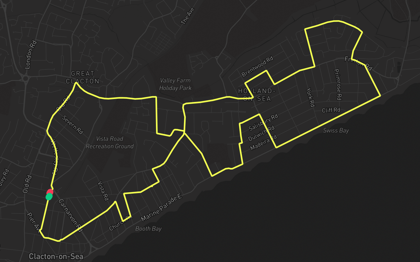 Route 2 route map