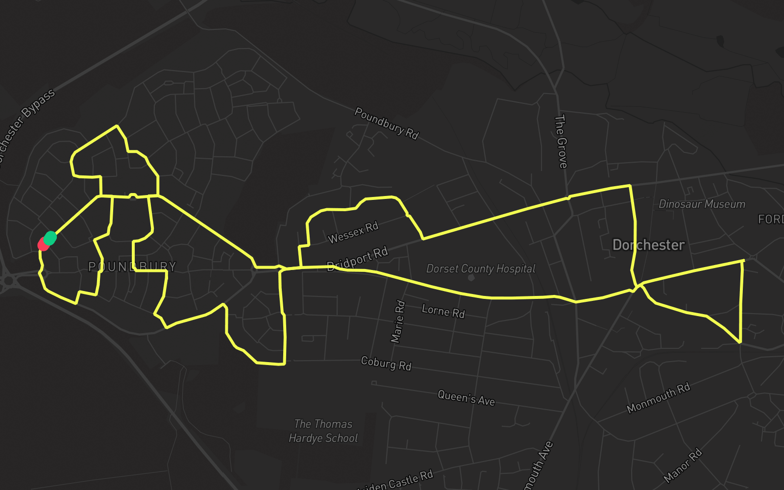 Route 2 route map