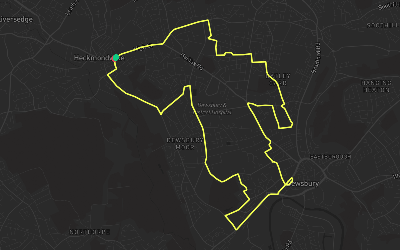 Route 3 route map