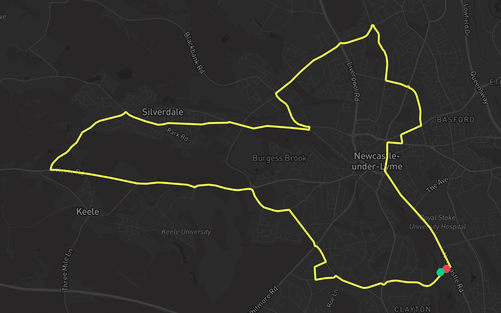 Route 3 route map