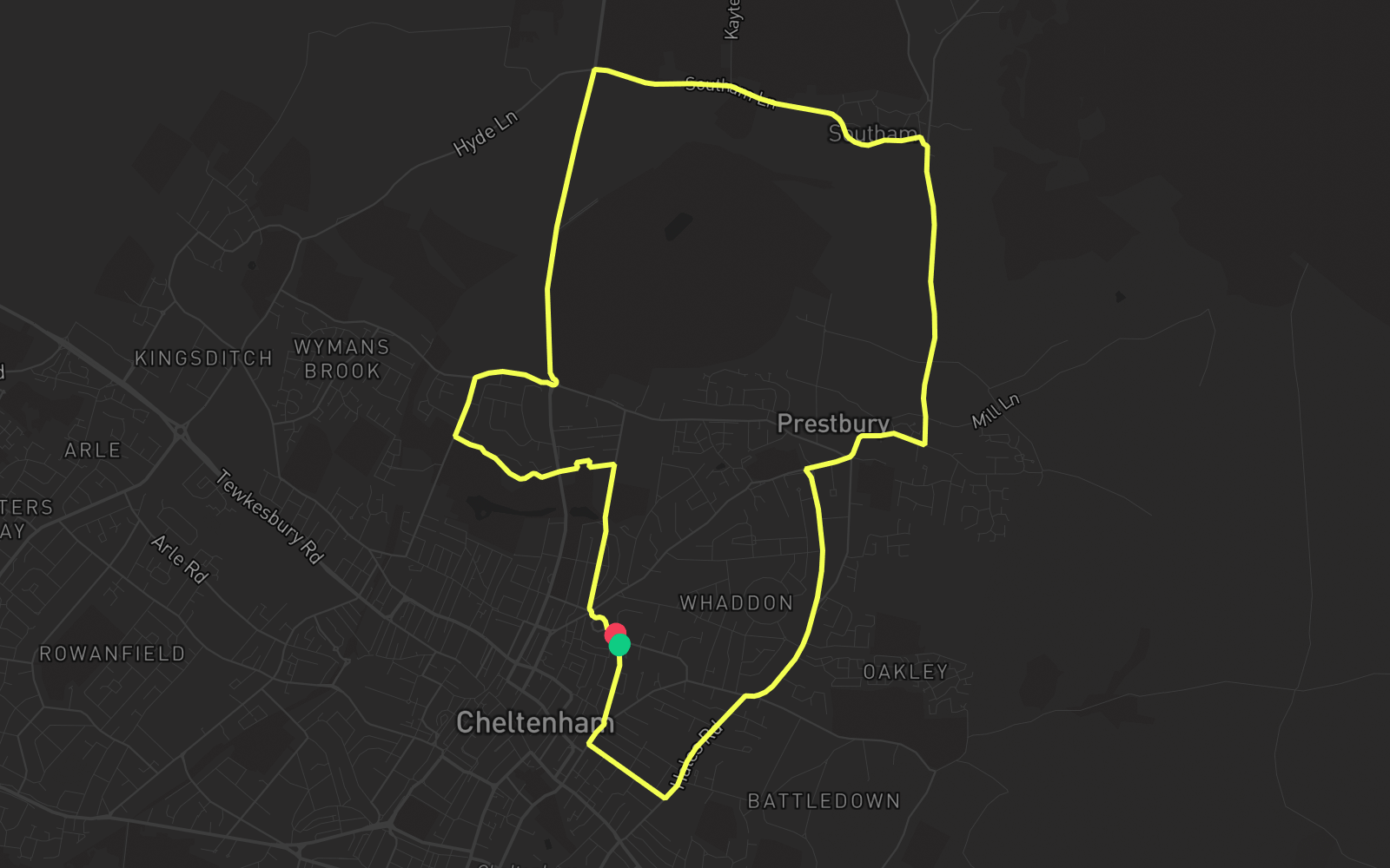 Route 4 route map
