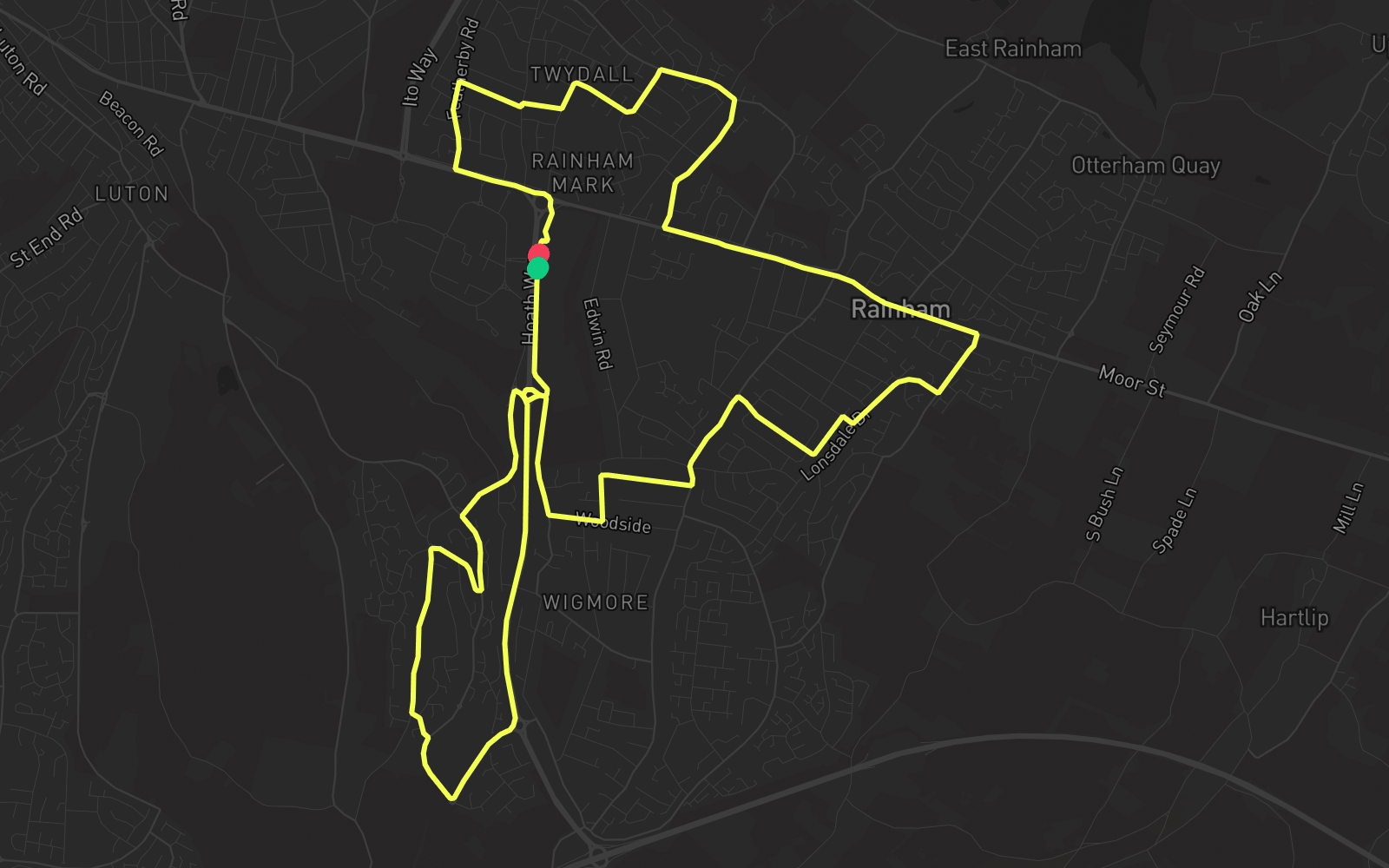 Route 2 route map