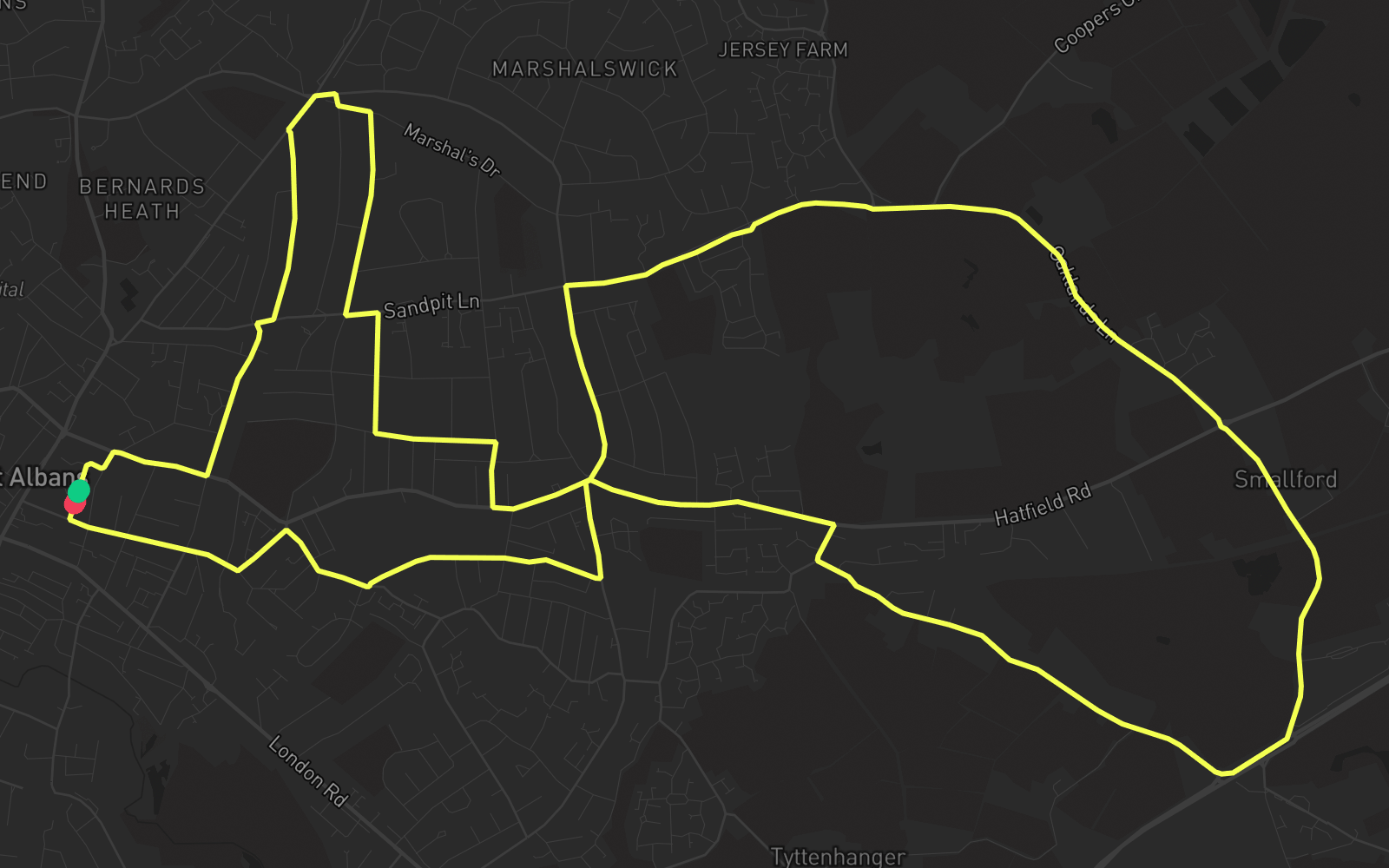 Route 3 route map
