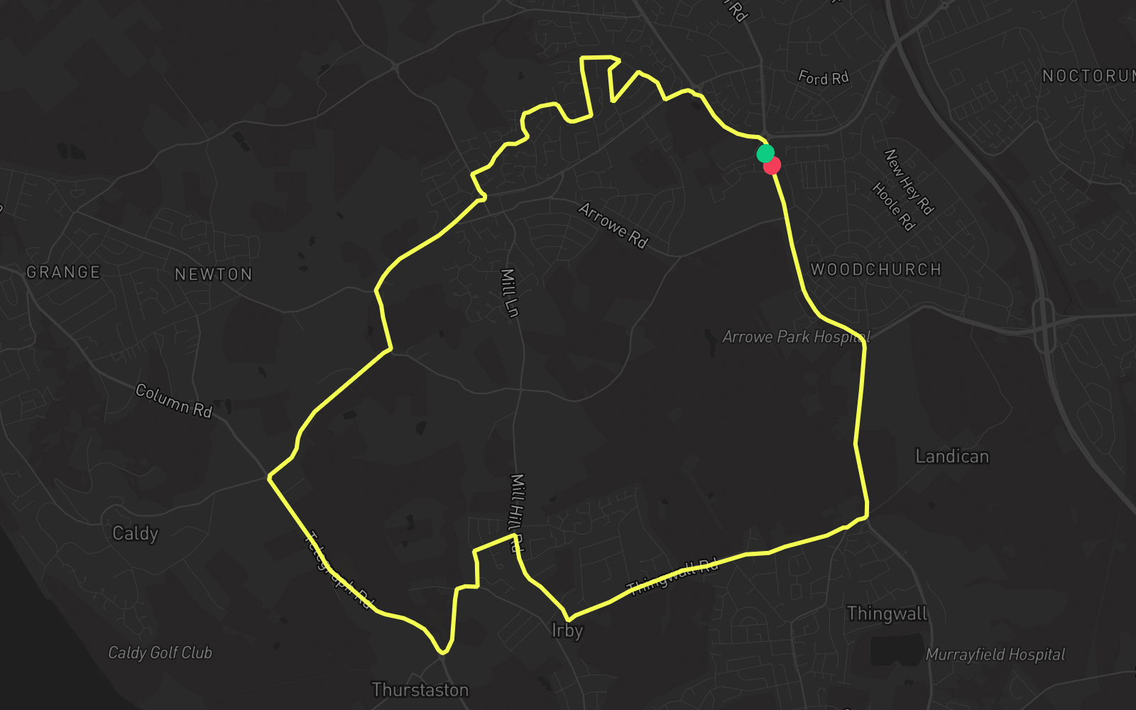 Route 3 route map