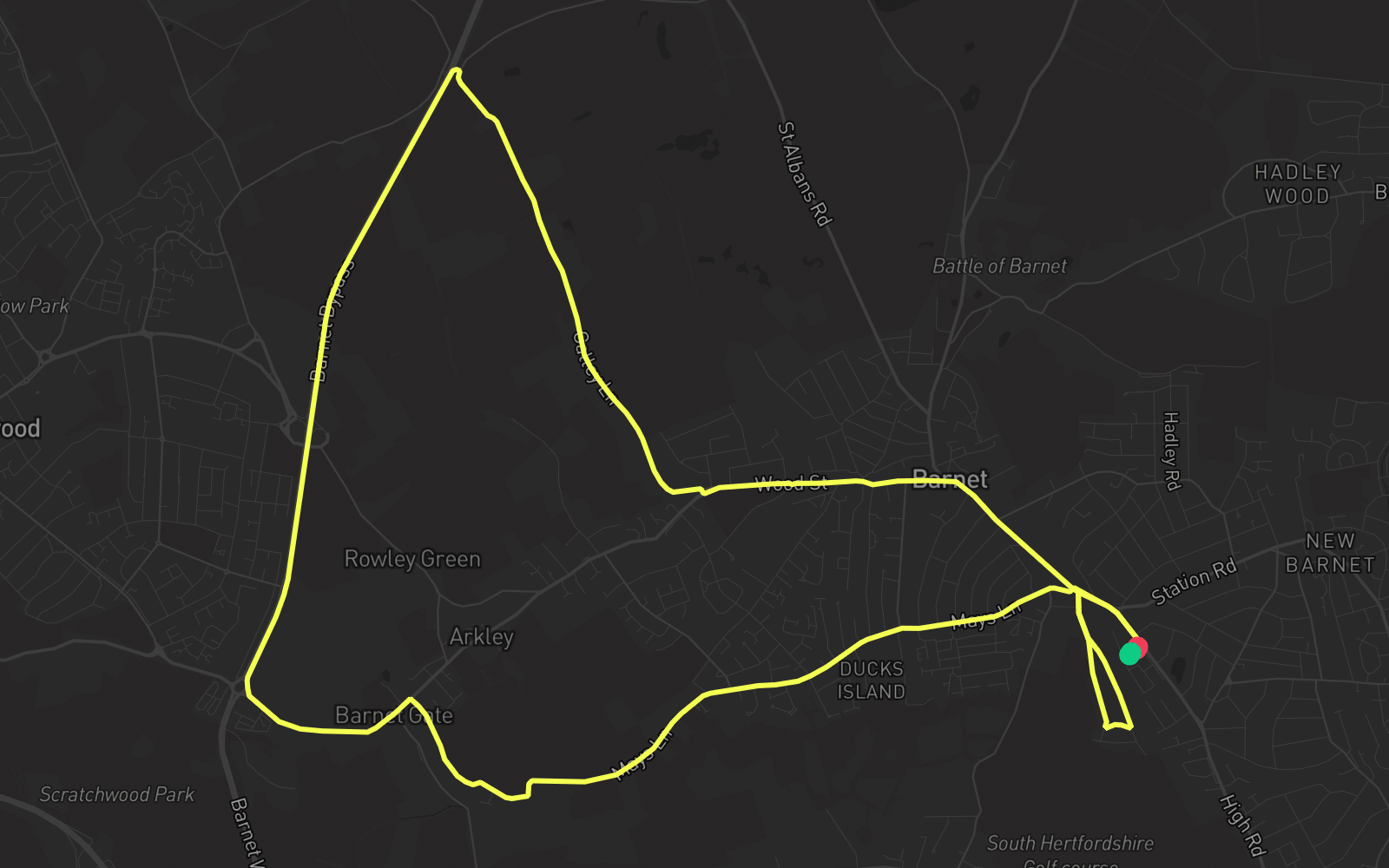 Route 2 route map