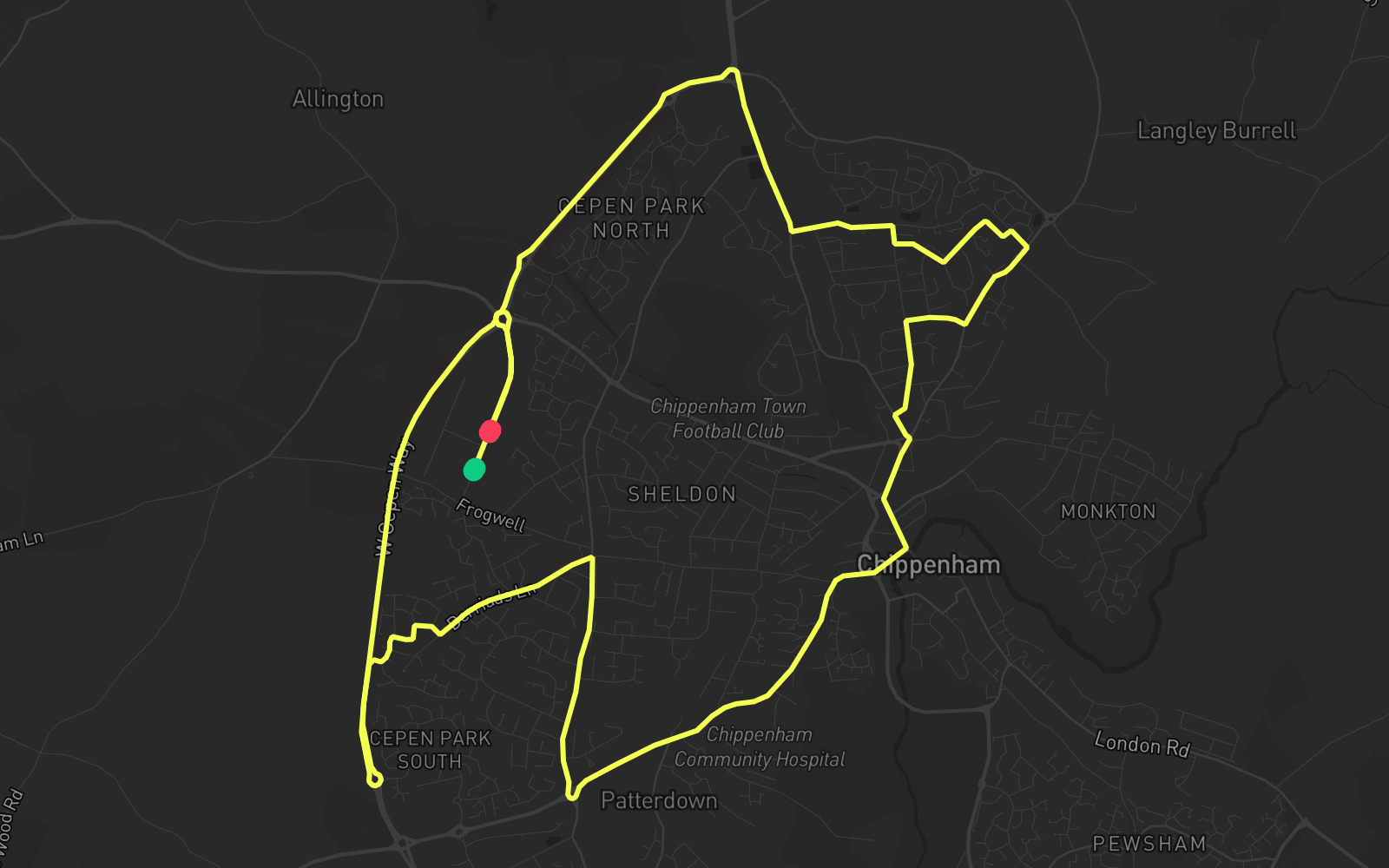Route 2 route map
