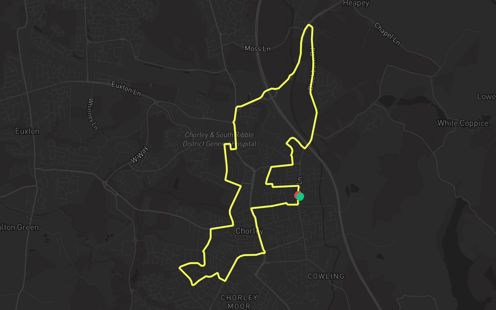 Route 4 route map