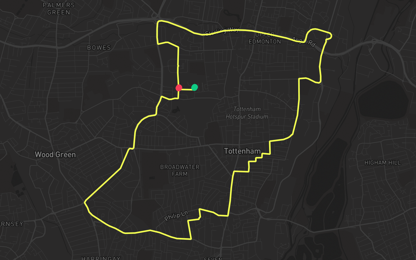 Route 3 route map