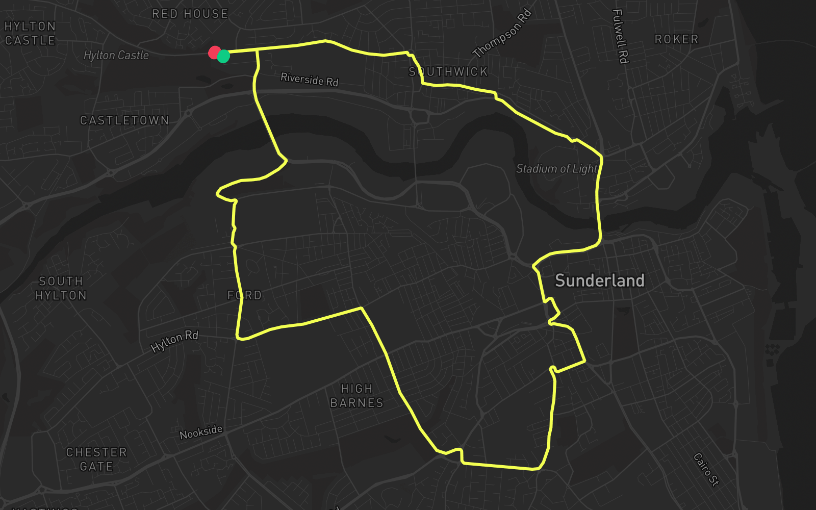 Route 3 route map