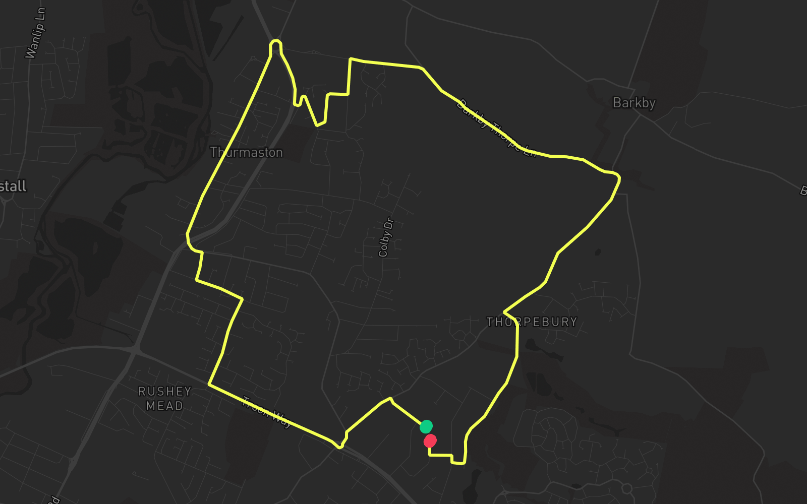 Route 1 route map