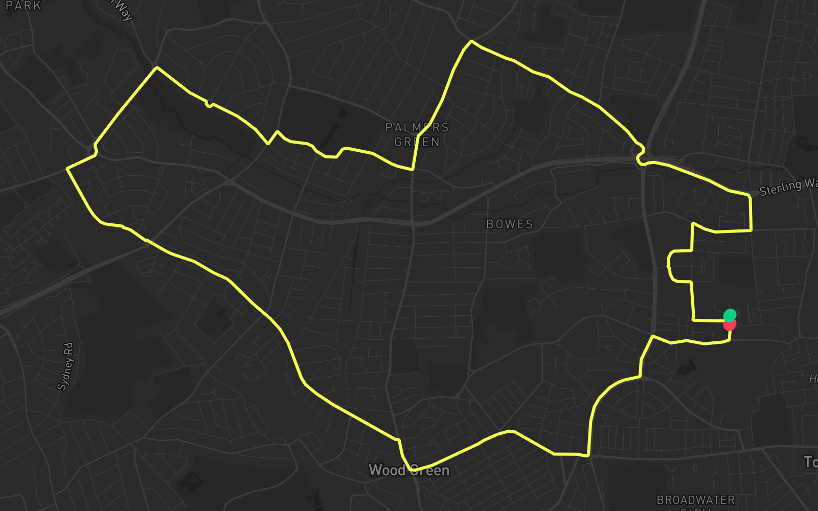 Route 2 route map