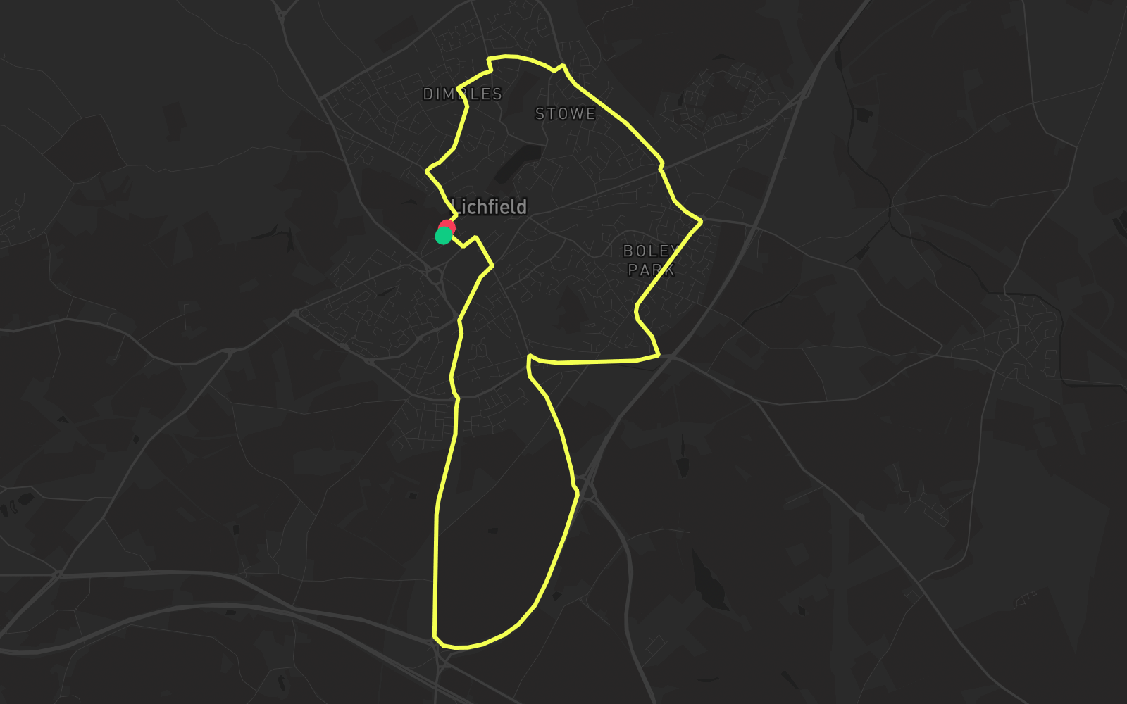 Route 3 route map