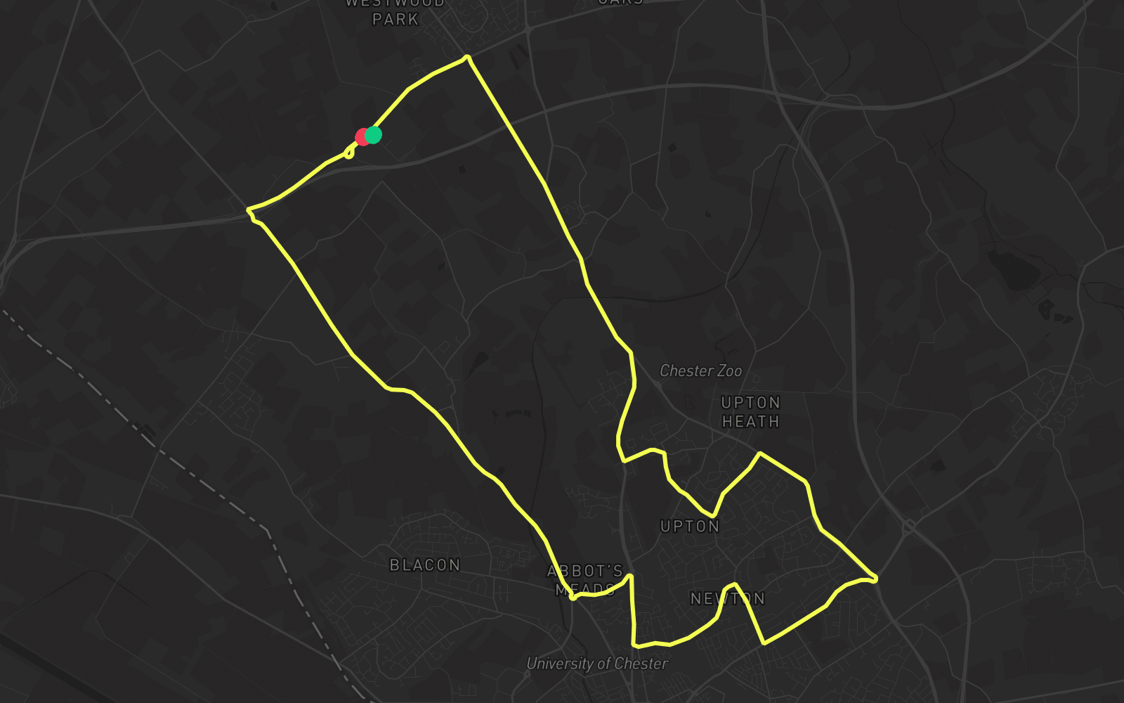 Route 1 route map