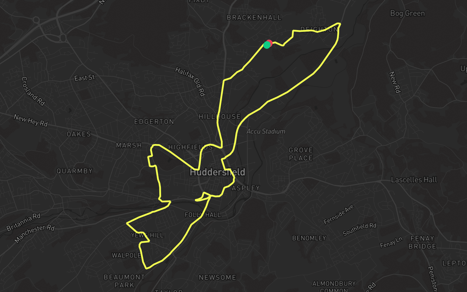 Route 2 route map