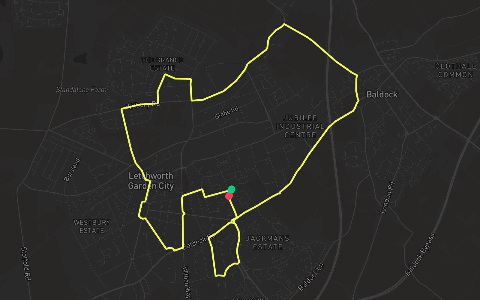 Route 3 route map