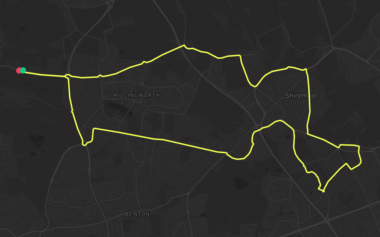 Route 5 route map