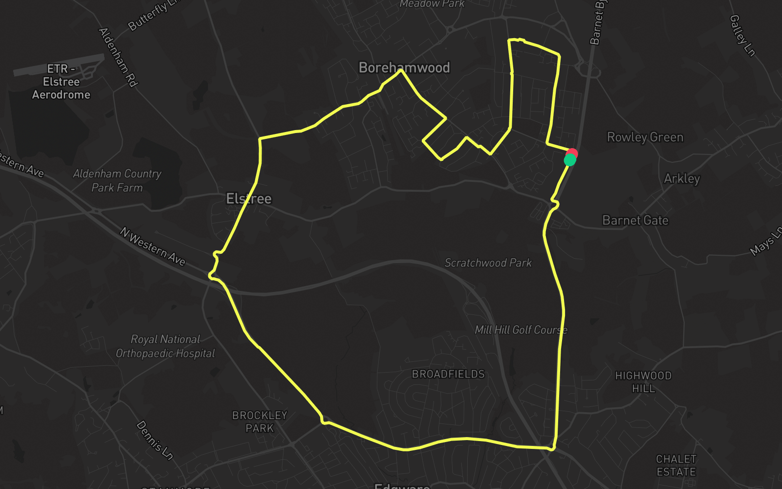 Route 2 route map