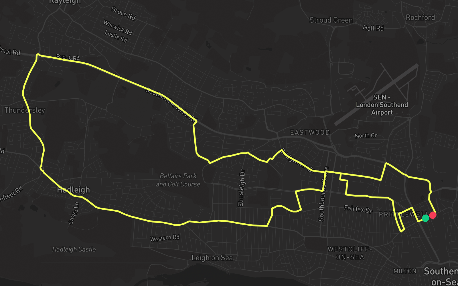 Route 3 route map