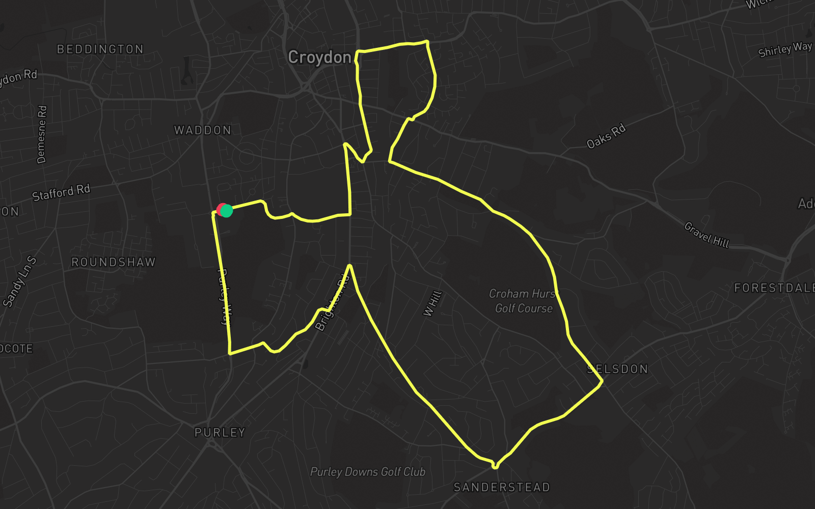 Route 4 route map