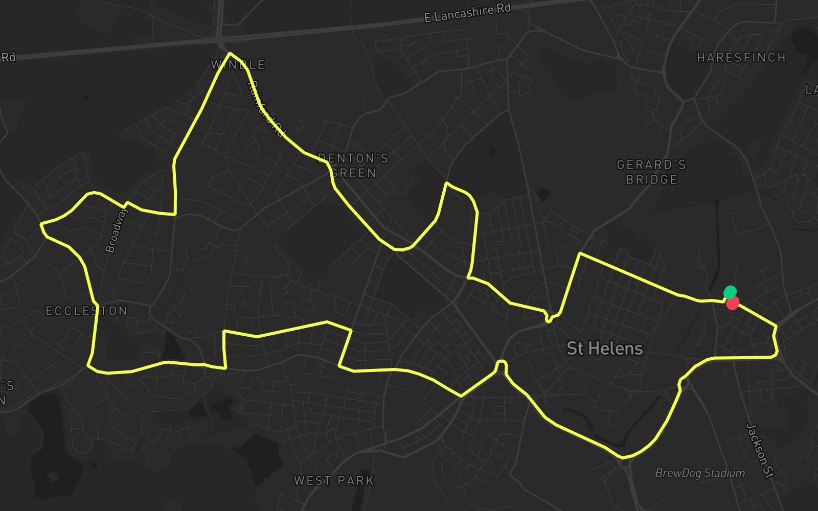 Route 4 route map