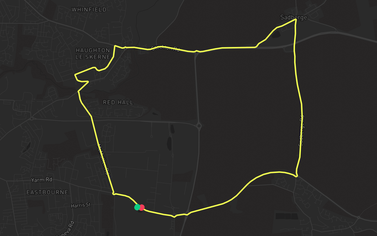 Route 4 route map