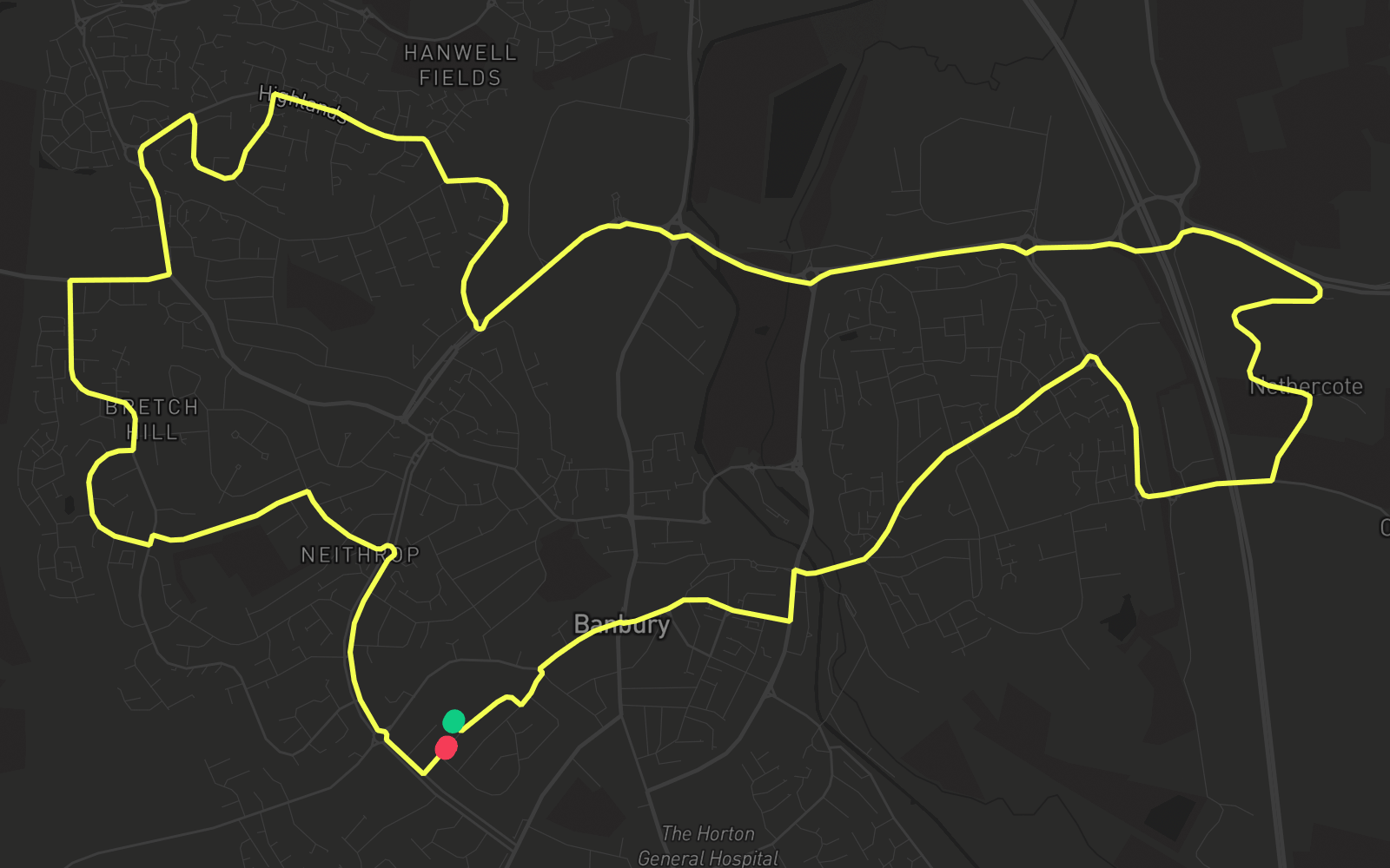 Route 5 route map