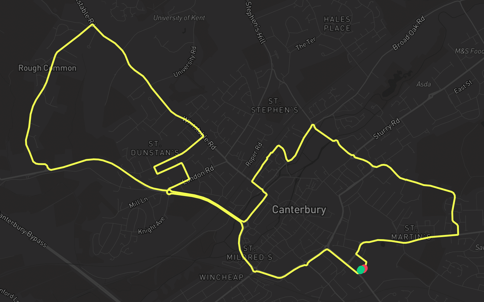 Route 4 route map