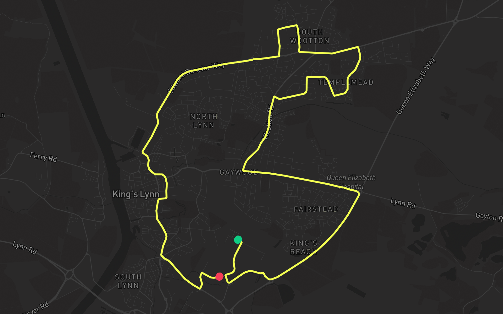 Route 4 route map