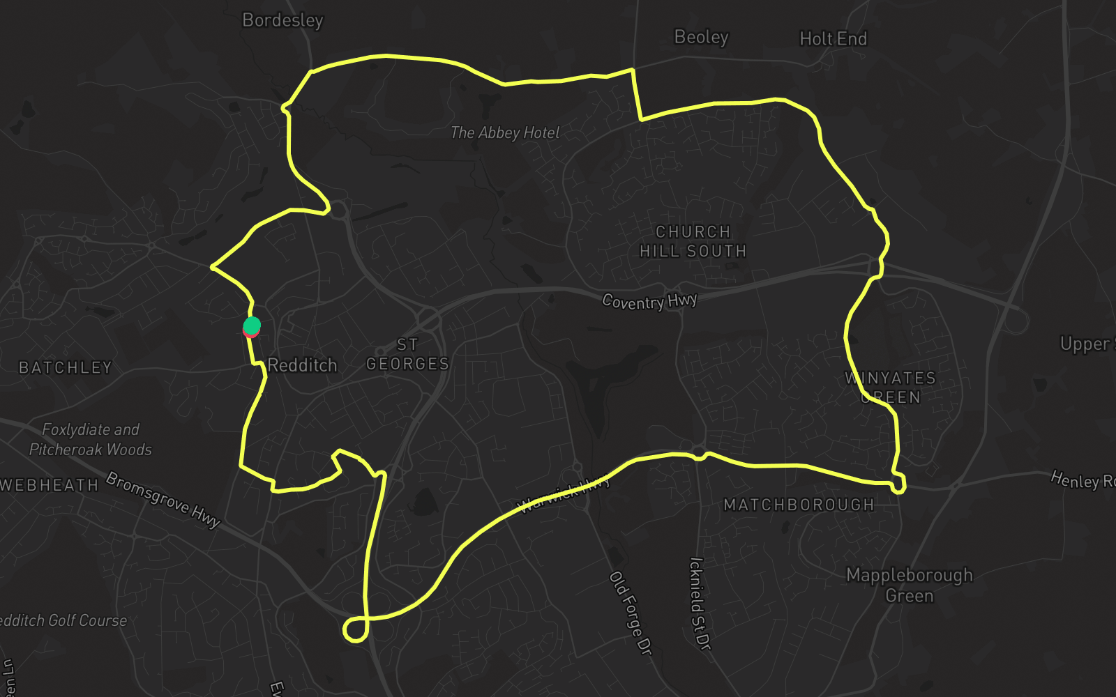 Route 2 route map