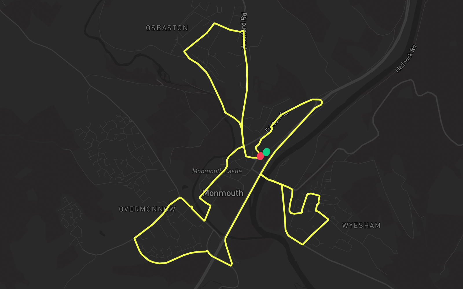 Route 5 route map