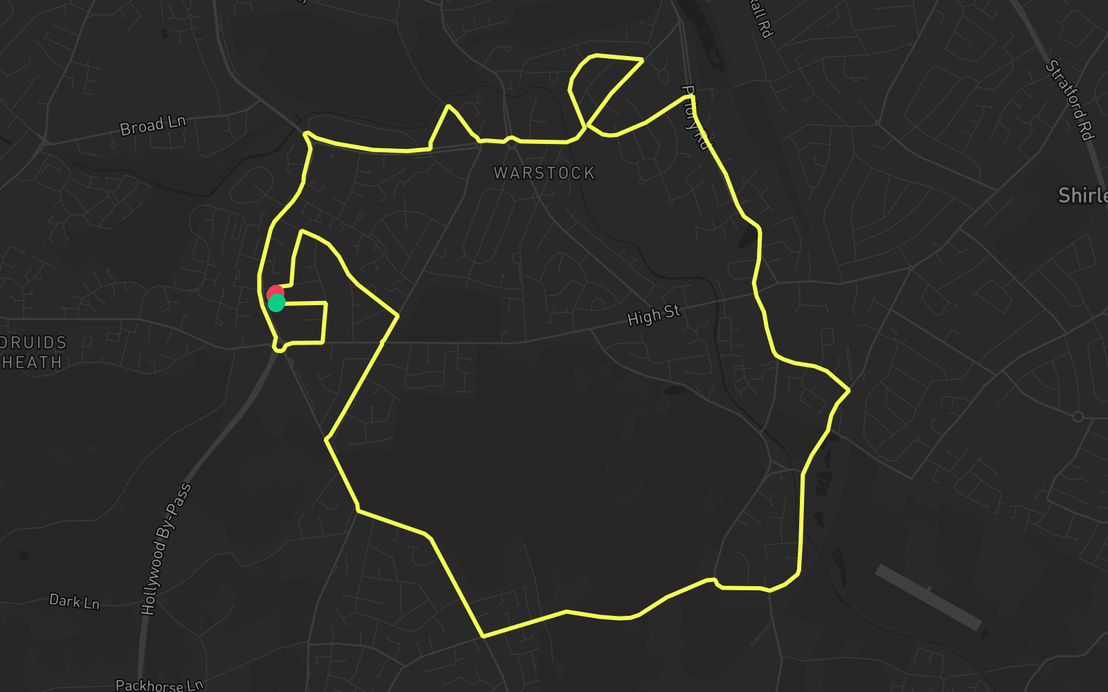 Route 4 route map