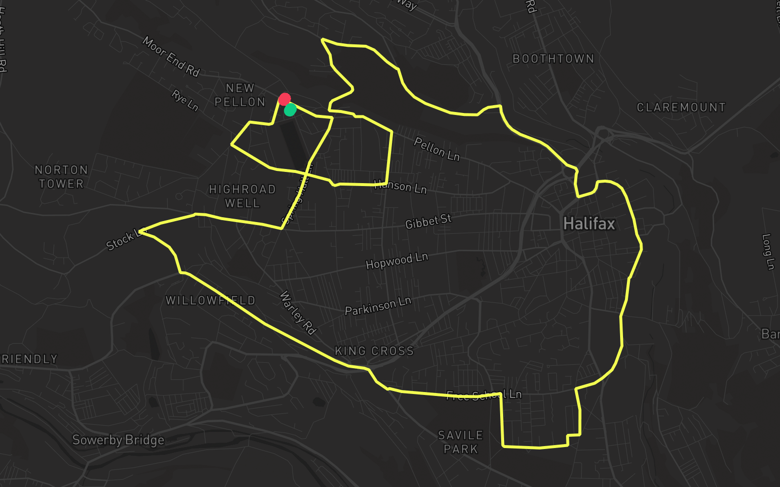 Route 3 route map