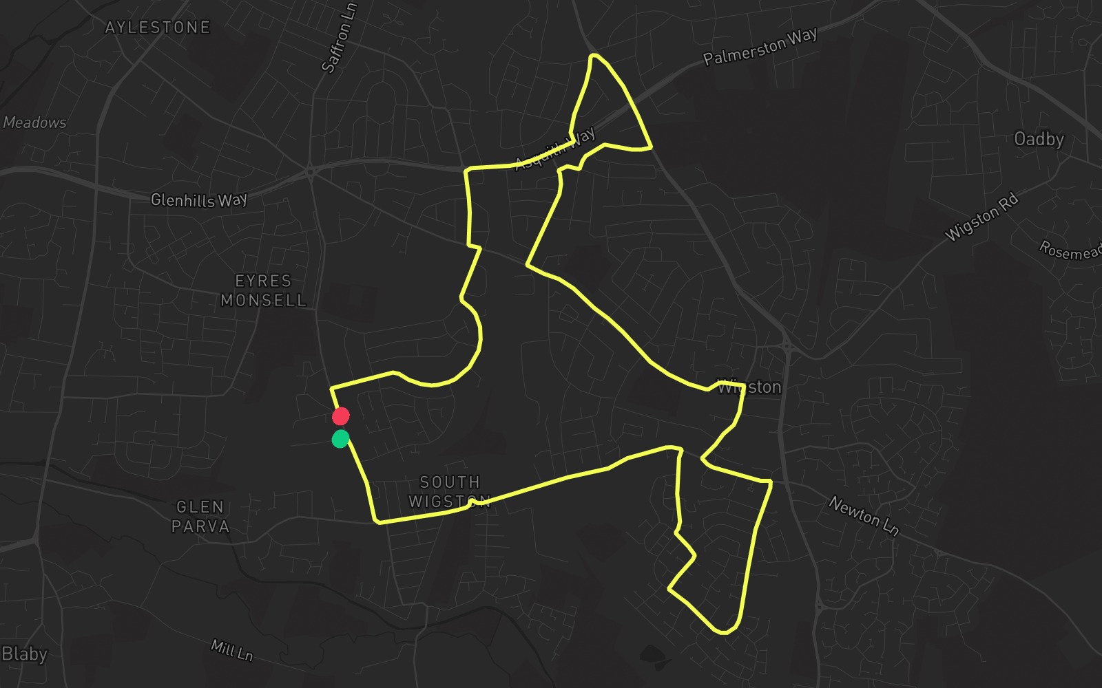 Route 5 route map